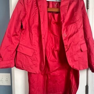 New York & Company coral-colored Suit Set